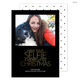 Black Selfie Christmas Foil Photo Cards Image 4 of 6